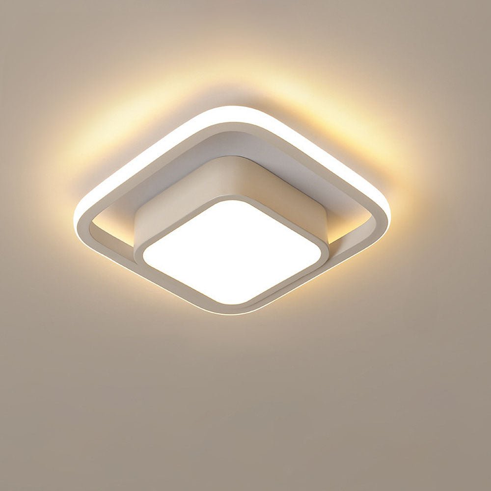 Ceiling light - Double LED ring - Minimalist design - Modern lighting fixture