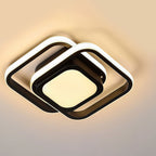 Ceiling light - Double LED ring - Minimalist design - Modern lighting fixture