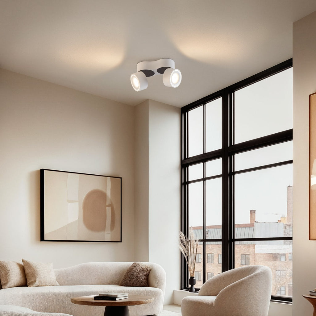 Ceiling light - Adjustable double spotlight - Modern style