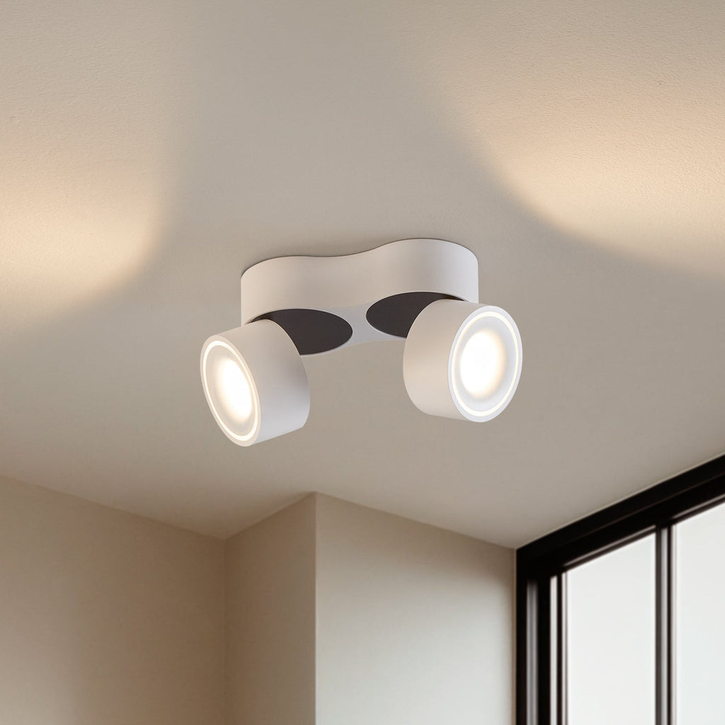 Ceiling light - Adjustable double spotlight - Modern style