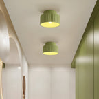 Ceiling light - Ribbed resin design - Timeless elegance for any room