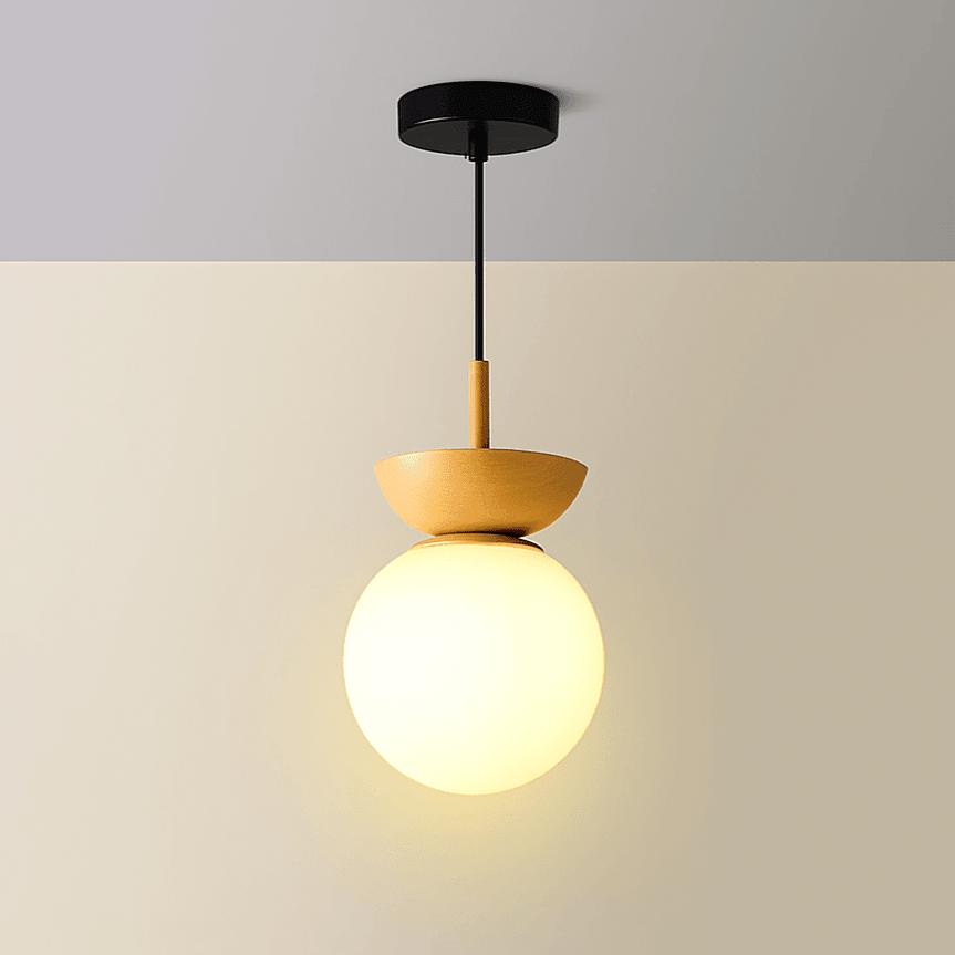Pendant Lamp - Elegant Japanese Zen Lighting Made of Wood