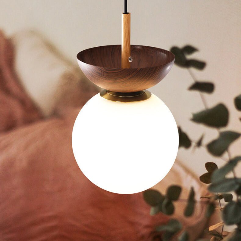 Pendant Lamp - Elegant Japanese Zen Lighting Made of Wood
