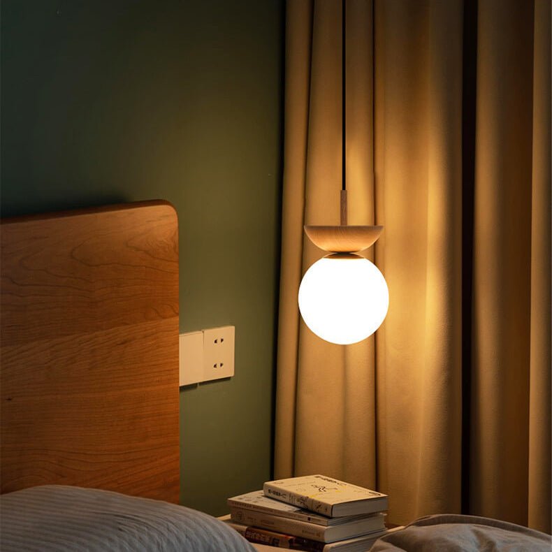 Pendant Lamp - Elegant Japanese Zen Lighting Made of Wood