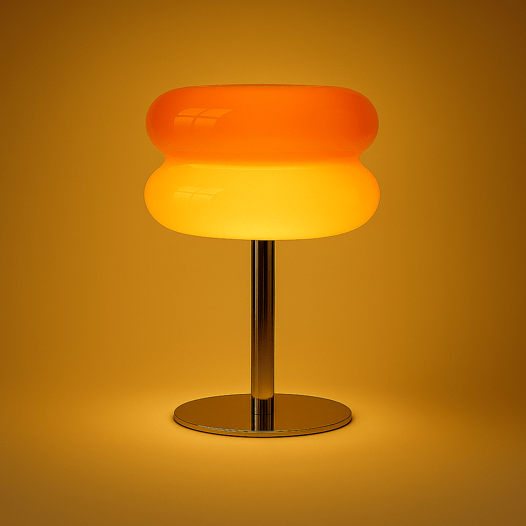Metal table lamp - Elegant and modern Italian design