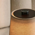Table Lamp - Dimmable Minimalist Wooden Lamp - Rechargeable