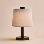 Table Lamp - Dimmable Minimalist Wooden Lamp - Rechargeable