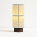 Table Lamp - Elegant Japanese Silk - Stylish Home Decor