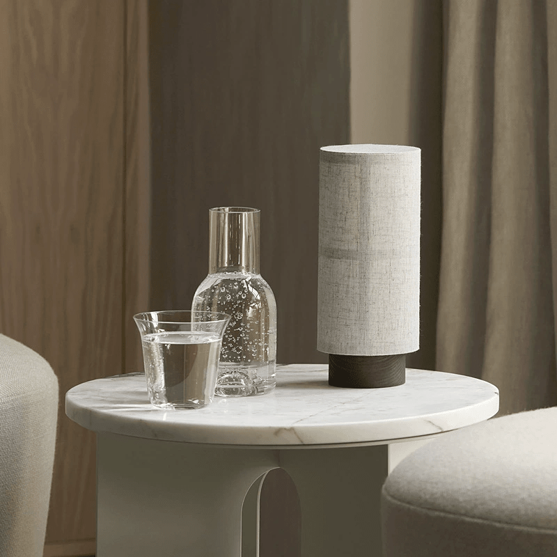 Table Lamp - Elegant Japanese Silk - Stylish Home Decor
