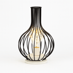 Table lamp - Cordless LED steel lamp