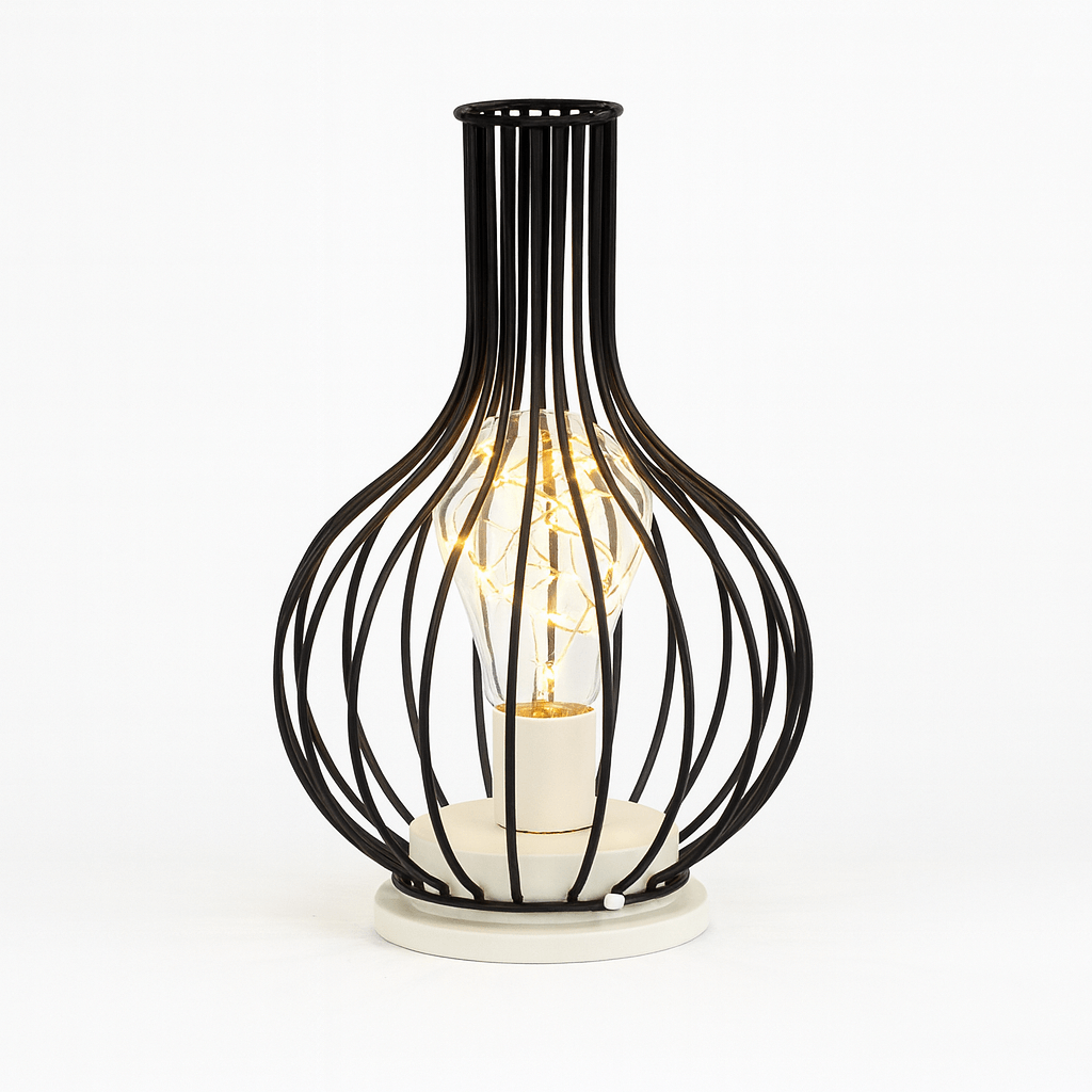 Table lamp - Cordless LED steel lamp