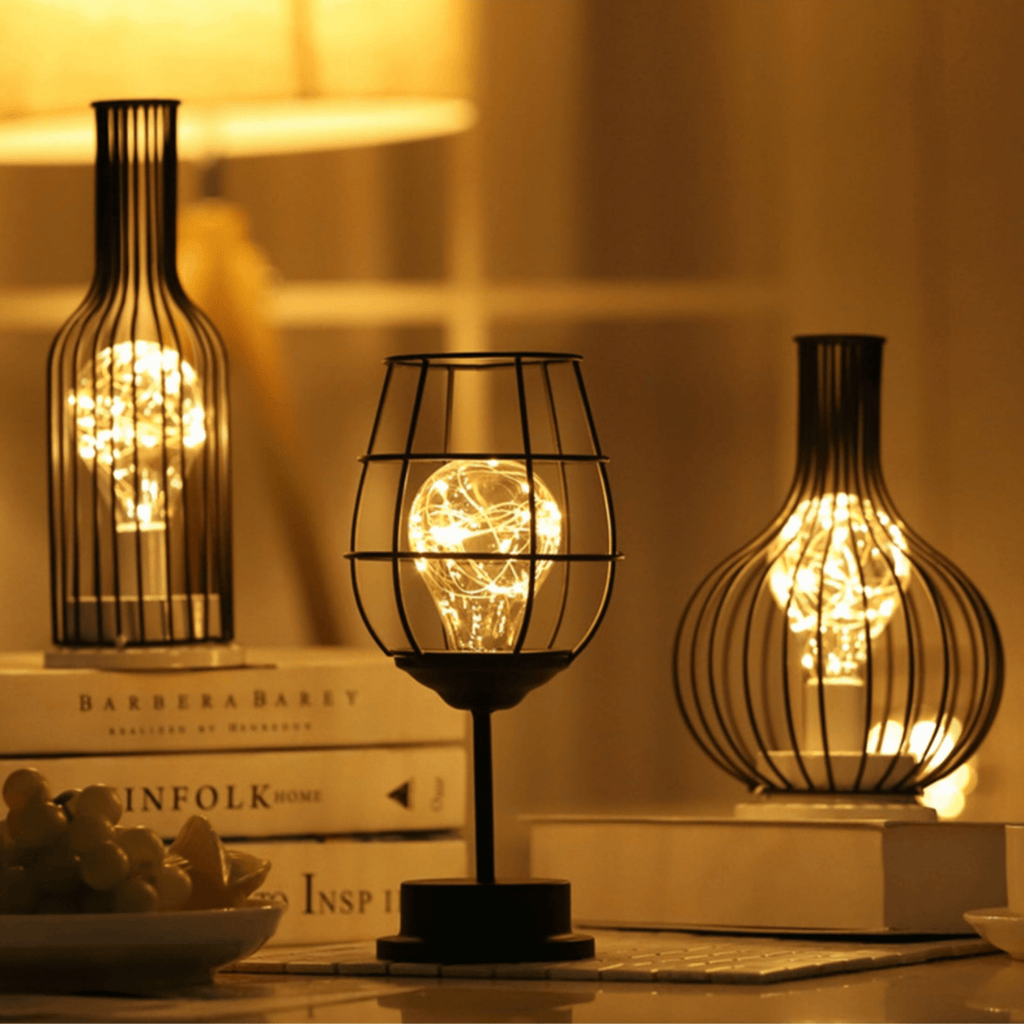 Table lamp - Cordless LED steel lamp